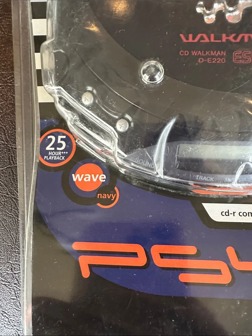 Sony Walkman PSPYC Portable CD Player in Original Packaging. Wave Navy version.